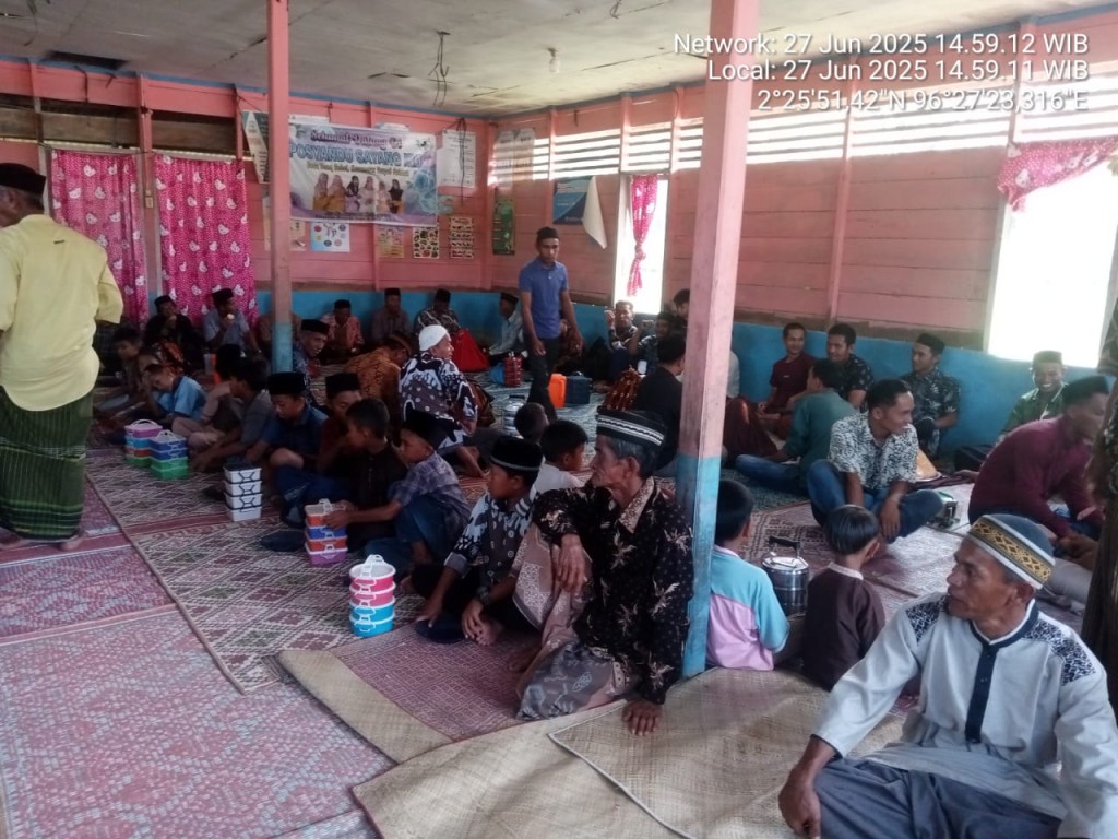 Kegiatan Kenduri Blang Sebelum Musim Tanam Padi